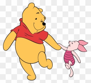 Friend Clipart Walking - Winnie Pooh - Png Download