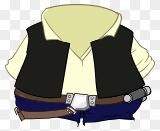 Han Solo Costume Clipart