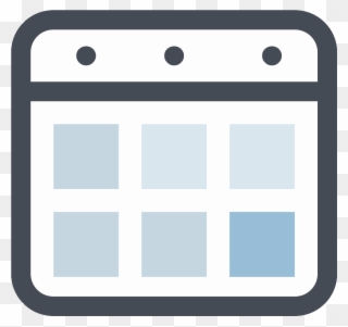 This Icon Is Meant To Represent A Calendar - Calendar Icon Png Clipart