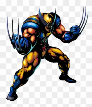 Marvel Superheroes - Marvel Comics - Wolverine Marvel Vs Capcom 3 Clipart