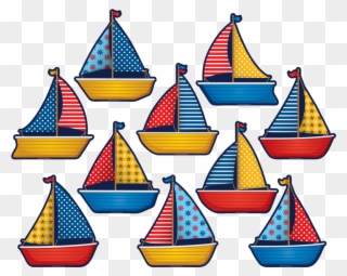 Tcr5656 Sailboats Accents Image - Teacher Created Resources Sailboat Clipart