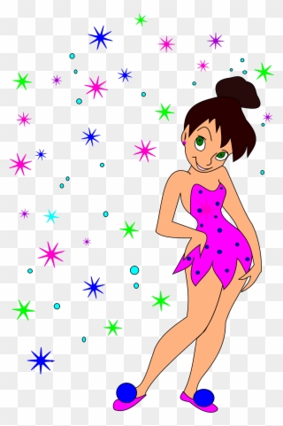 Clipart Fairy Girl - Stardust Fairy Girl Beach Towel - Png Download