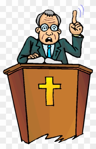 Cartoon Priest Priest Vestments Clipart Clip Art Library - Pastor Cartoon - Png Download