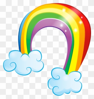 Magic Rainbow - Kids Stickers Transparent Clipart