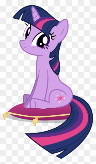 Jpg Freeuse Library Twilight Sitting On A Cushion By - Twilight Sparkle Writing Clipart