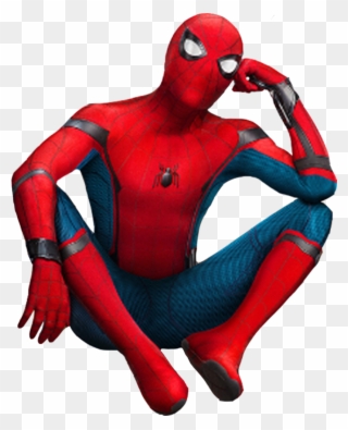Iron Spiderman Clipart Superheroes - Transparent Background Spiderman Png