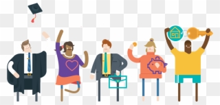 Who We Are - Hello Grads Clipart