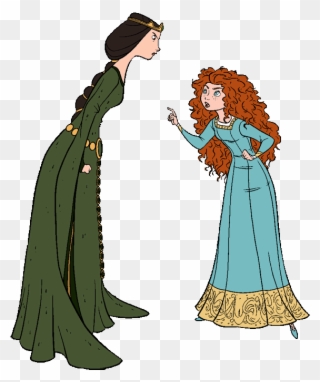 Download Merida And Her Mother Clipart Merida Queen - Merida And Elinor Argument - Png Download