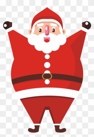 Download Karte Clipart Santa Claus Christmas Day Christmas - Papai Noel Vetor Png Transparent Png