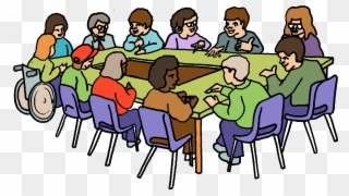 Mmf 2010 Parents At School Clip Art Youth Group Meeting - Group Meeting Clip Art - Png Download