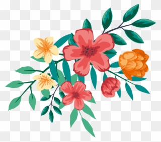 Water Color Designs - Water Color Free Floral Png Clipart