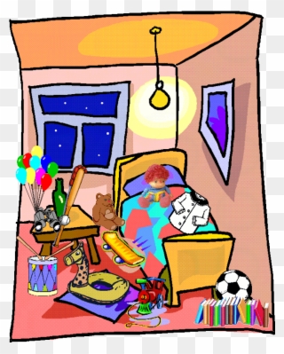 Clip Transparent Stock Free Messy Room Cliparts - Messy Clipart Transparent - Png Download