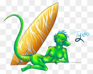 Realistic Water Dragon Clipart - Illustration - Png Download