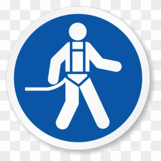Zoom - Buy - Safety Body Harness Logo Clipart