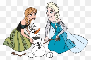 Frozen Wallpaper Called Anna, Elsa And Olaf - Disney Princess Word Search Clipart