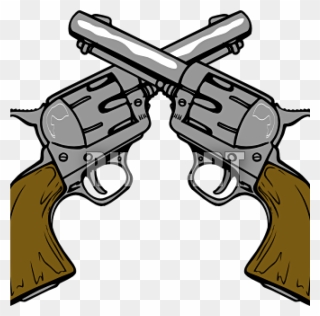 Guns Clip Art Cowboy Gun Clipart Music Clipart - Wild West Gun Png Transparent Png
