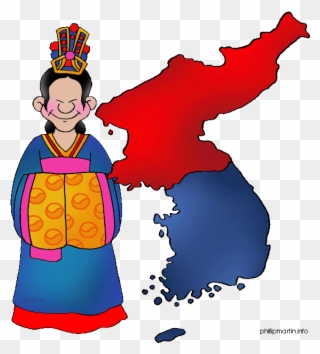 Korea Clipart Map - Korea Clipart - Png Download