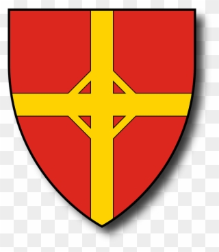 Shield Crest 14, Buy Clip Art - Heraldry Red Shield Png Transparent Png
