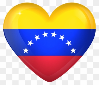 1 Mese Fa - Venezuela Button Flag Clipart