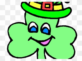 Free Shamrock Clipart - Saint Patrick's Day Drawing - Png Download