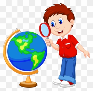 Фотки School Pictures, Preschool Themes, Preschool - Kid Globe And Magnifying Glass Clipart Png Transparent Png