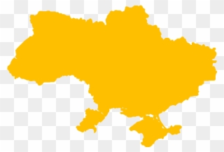 Ukraine Map Vector Clipart