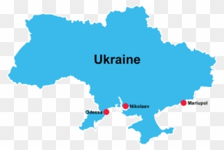 Ukraine - Ukraine Map Vector Clipart