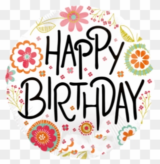 Folienballon Happy Birthday - Happy Birthday Geburtstag Bilder Clipart