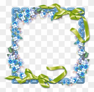 Ch - B *✿* - กรอบ รู สี ฟ้า Clipart