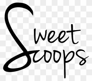 Finest Ice Cream Scoop Black And White Clipart Clipartfox - Sweet Scoops Logo - Png Download