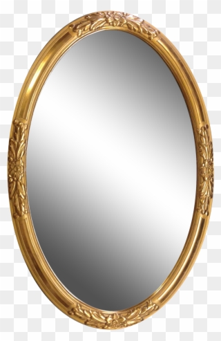 Oval Mirror Frame Png Clipart