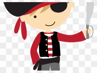 Pirates Clipart Writing - Cute Pirate Clipart - Png Download