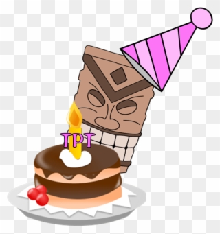 Tptaversary - Cake With Candles Gif Png Clipart