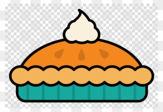 Happy Thanksgiving Clipart Thanksgiving Dinner Pumpkin - Thanksgiving Pie Clip Art - Png Download