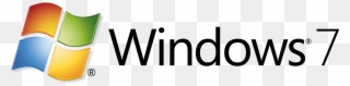 Microsoft Windows Clipart Transparent - Windows 7 Logo Svg - Png Download