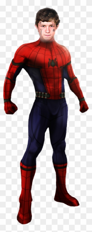 Spiderman Standing Png Clip Art Black And White Stock - Marvel's Spider Man Cosplay Transparent Png