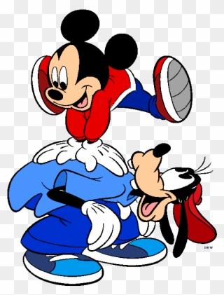 Mickey, Donald And Goofy Clip Art Disney Clip Art Galore - Mickey Mouse - Png Download