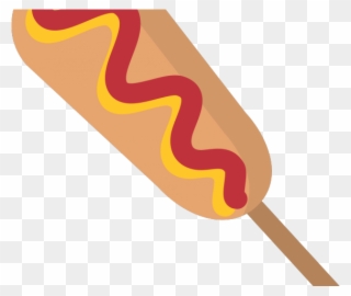 Hot Dog Clipart Corndog - Corn Dog Png Transparent Png