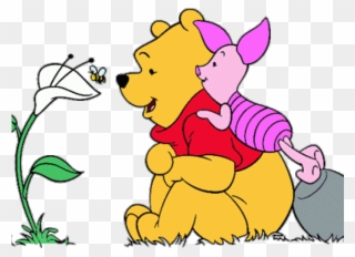 Winnie The Pooh Clipart Reading - Winnie The Pooh Small Clipart - Png Download