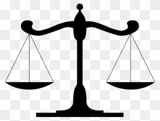 Scale Clipart Law Firm - Scales Of Justice - Png Download