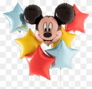 Mickey - Mickey Mouse Head Mini Shape Balloon Clipart