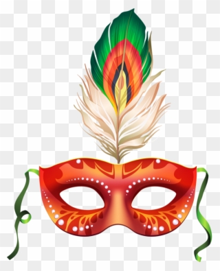 Masques - Mardi Gras Masks Transparent Clipart
