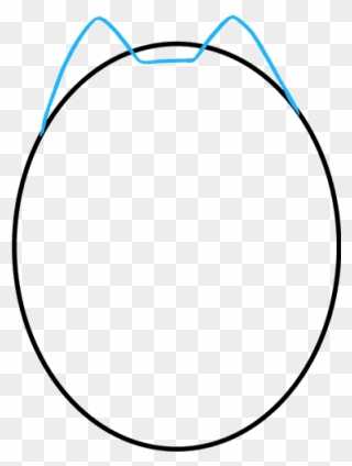 How To Draw Pusheen The Cat - Venn Diagram 2 Circles Clipart