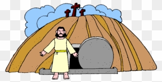 Pin Jesus Resurrection Clipart - Jesus Easter Clipart - Png Download