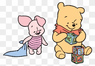 Piglet Clip Art Cliparts Co Cute Winnie The Pooh Tumblr - Winnie The Pooh Colouring Book - Png Download