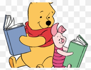 Winnie The Pooh Clipart Holiday - Pooh Piglet Back To Back - Png Download