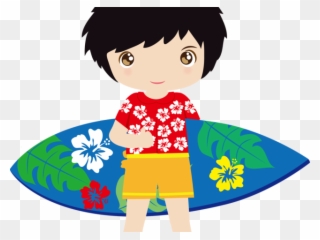 Doll Clipart Hawaiian - Hawaiian Boy Clipart - Png Download