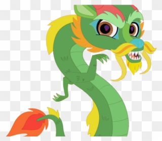 Chinese Dragon Clipart Cartoon - Dragón Animado De China - Png Download