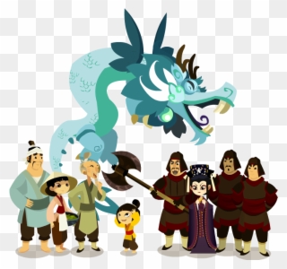 The Story Is About A Little Chinese Girl Who Goes To - Cartoon Clipart