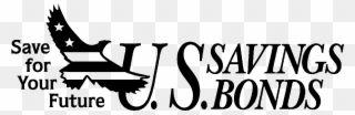 B&w Gif - Us Savings Bonds Logo Clipart